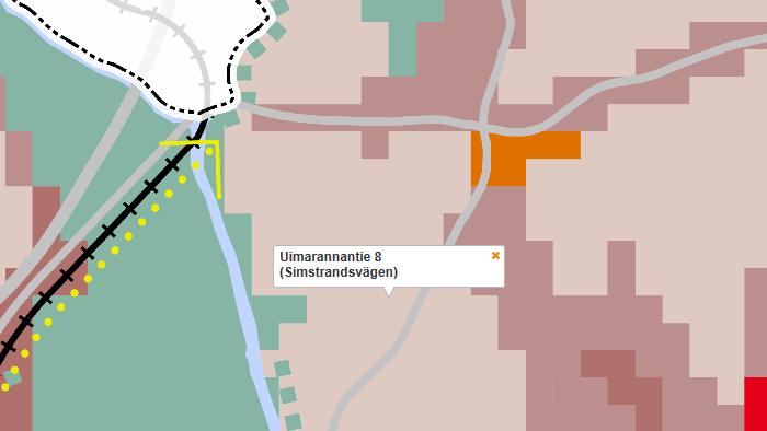 Nyt laadittu kaavaratkaisu on voimassa olevan yleiskaavan mukainen. Helsingin uudessa yleiskaavassa (kaupunginvaltuusto 26.10.