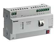 Kenttälaitteet Berker IP Control IP Control DIN Käyttöjännite 10... 30 V= Tehonkulutus <= 5 VA suodintaulukko-osoitteet 32766 RAM 256 MB Käyttölämpötila +0.