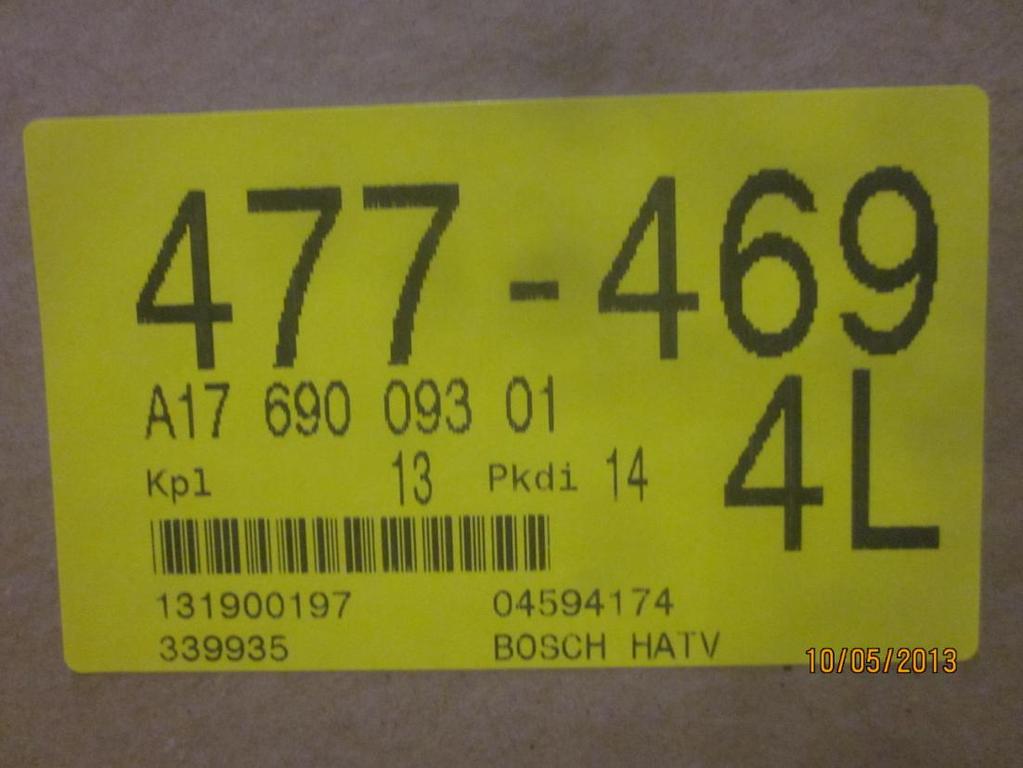 44 5.3.1 Materiaalivirta Tavara saapuu tehtaalle, kun purkajat purkavat kuormat. (LIITE 4) Valmet Automotive Oylla on yhteensä seitsemän eri purkupaikkaa ympäri tehdasta.