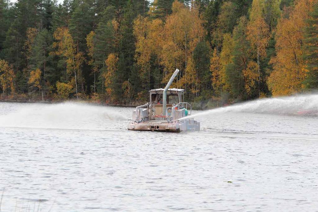 Kalkki voi pelastaa happamoituneen järven tai kosteikon. Nokialla kalkittiin Alisenjärven aluetta lokakuussa 2014, jotta veden ph saataisiin takaisin terveelle tasolle (yli 6).
