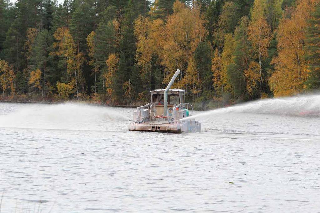 Kalkki voi pelastaa happamoituneen järven tai kosteikon. Nokialla kalkittiin Alisenjärven aluetta lokakuussa 2014, jotta veden ph saataisiin takaisin terveelle tasolle (yli 6).