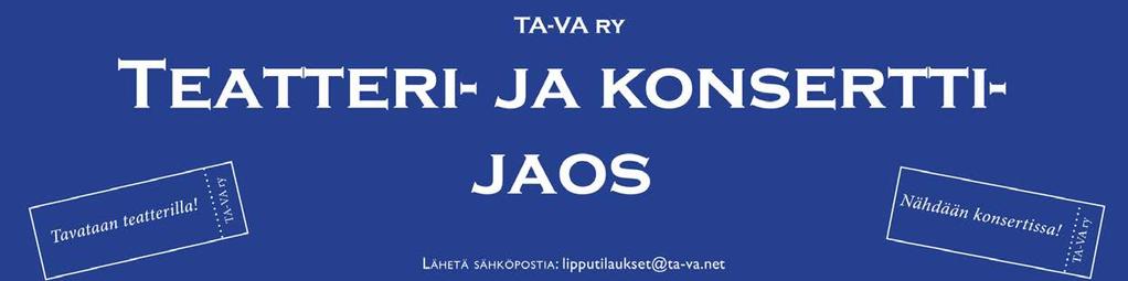 Vuoden 2018 tapahtumia 19.1. Jykevää on rakkaus, Tampereen Työväen Teatteri klo 19 15.12.2017 24.1. Jukka Puotila show, Komediateatteri klo 19 17.12.2017 27.1. Tuomari Nurmio: Helvetin ja taivaan välissä, Tampere-talo klo 19.