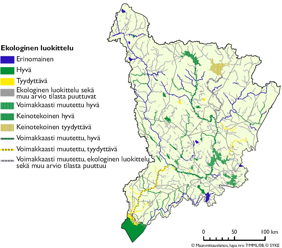 YVA-ohjelma 3.12.2009 Kesällä happitilanne on ollut pääosin hyvä ja talvella yleensä vähintään välttävä.