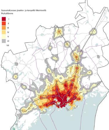 Maankäytön kehittämisen on tähdättävä siihen, että henkilöautosuorite vähenee myös nykyisten asukkaiden.
