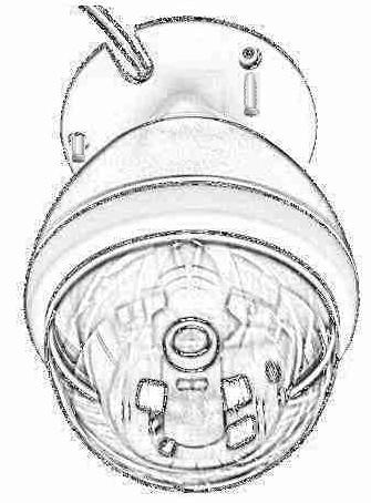 DC -Virtaliitäntä Virtalähde on 12VDC. Huomioi, että liität ainoastaan kameran mukana toimitetun virtalähteen IP -kameraan. MIC in (audio in) Connect a microphone to the IP camera.