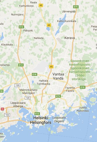Sijainti Nurmijärvi E12 Järvenpää Tuusula Asunto Oy Keravan Kultaseppä sijoittuu virkeälle Alikeravalle aivan Keravan keskustan läheisyyteen.