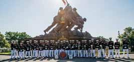 The reputable band of this military police sector now arrives in Hamina.