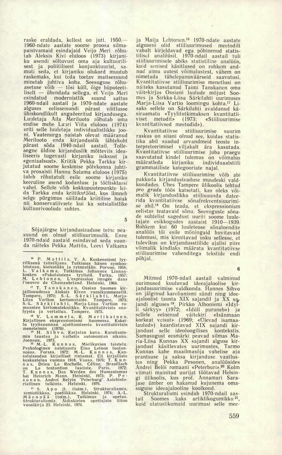raske eraldada, kellest on jutt. 1950.