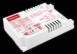 DALI-säädettävä LED-liitäntälaite LC1x50-E-DA - 1x50 W DALI-ohjaus 1 % - 100 % säätöalueella (DALI versio 2.