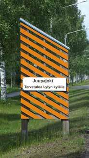 YHTENÄISET RAKENTEET Lylyn kylän asutus on sijoittunut pääosin