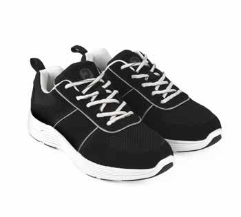 ME 1023 ME 0988 754-738-722 Grey 212-208-102 Black-White Water-resistant leather. Vannavvisende skinn. Vattenavvisande skinn. Vettä kestävä nahka. Lightweight sole with shock absorber and stiff shank.
