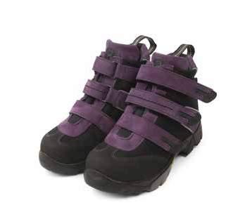 Hiker 20-42 J 10cm Coated split,, Split Fur, SympaTex Light rubber, Vibram Hiker Orthotic 20-42 L 10cm Coated