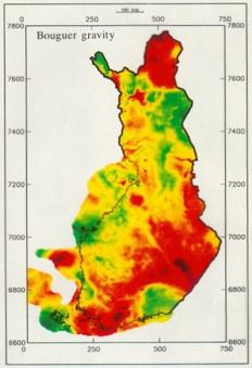 Painovoima - anomalioista Painovoimakartat, yhdessä anomaliatulkintojen kanssa ovat apuna tutkittaessa Maapallon pinnan ja litosfäärin geologista rakennetta, koostumusta jo kehitystä.