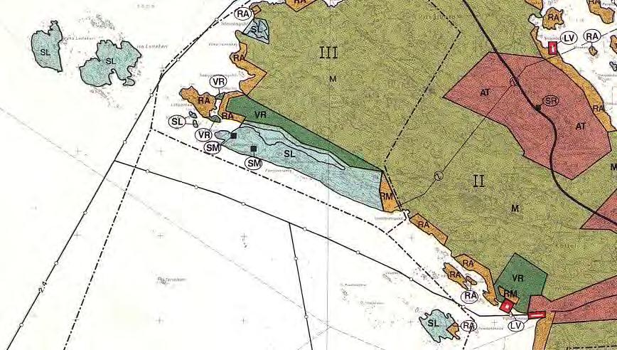 Nosto Consulting Oy 9 (20) - Isonmaanniemen palsta kuuluu myös edellä mainittuun osa-alueeseen III.