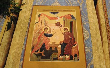 NURMES Iloitse Jumalanäiti Esitelmä Jumalansynnyttäjästä sanoin, sävelin ja kuvin järjestettiin Nurmeksen ortodoksisessa kirkossa 21.11.