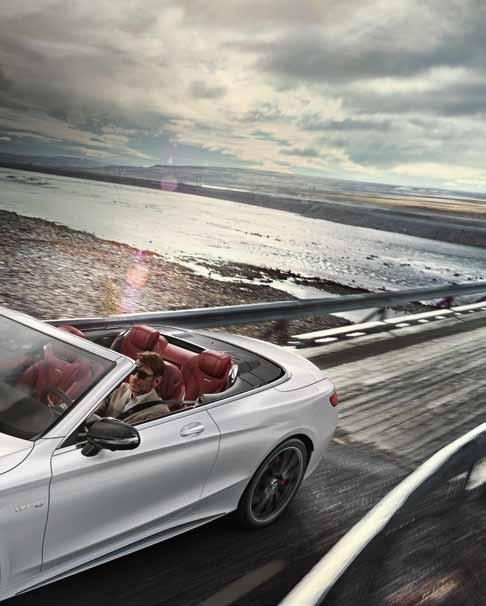 täydellistä. Mercedes-AMG S 63 Cabriolet on vahva kannanotto.