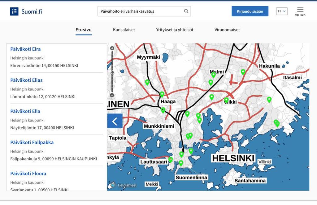 Hyödyt Koko kansallinen paikkatietoinfrastruktuuri helposti käyttöön Kansalliset laadukkaat kartat ajantasaisina