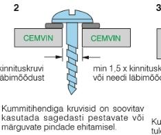 /s Sahatut pinnat hiotaan ja päällystetään betonipinnoille sopivalla maalilla tai lakalla.