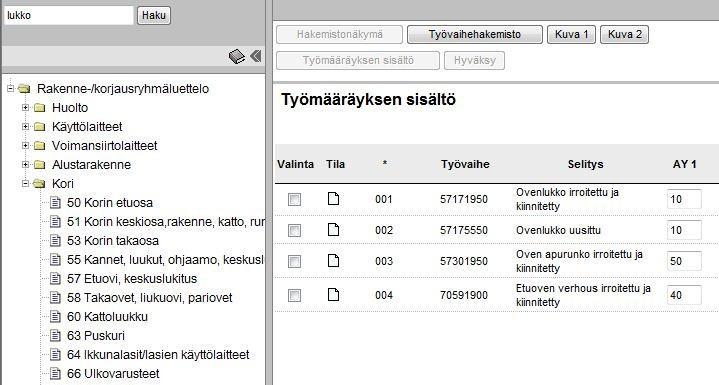 9 3.5 Laskun rakentaminen Hallityönjohtaja tarkistaa työmääräykseltä, että kaikki tilatut työt on tehty ja tekee sen perusteella laskun.