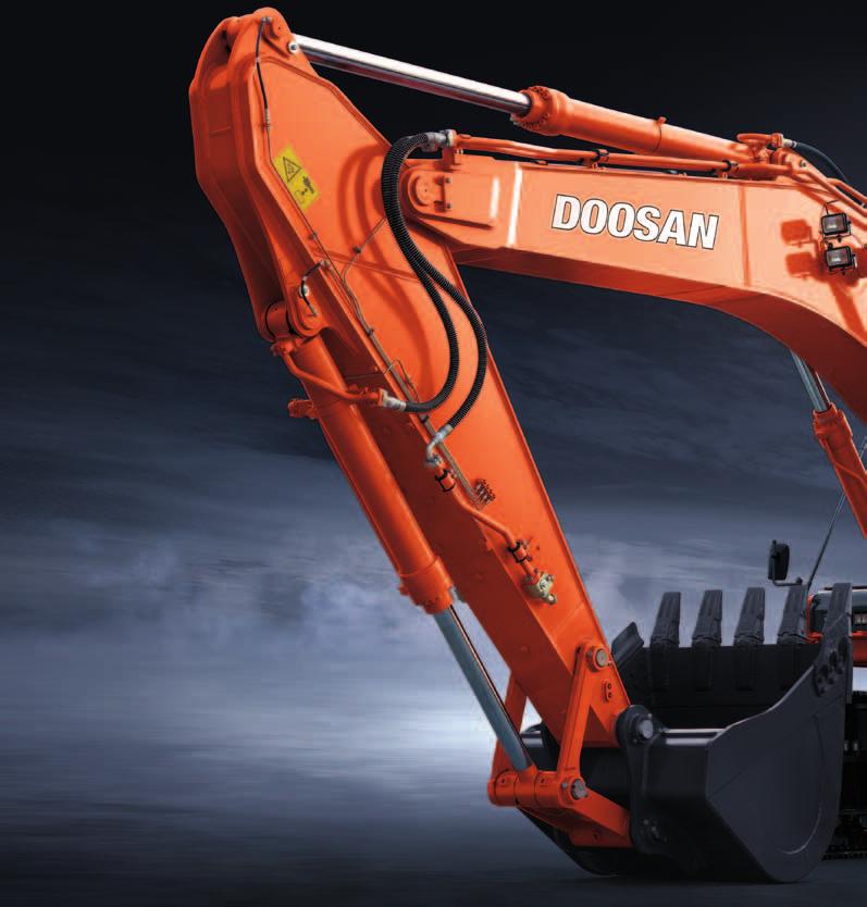 DOOSAN DX480LC hydraulinen kaivukone: Uusi Tutustu innovatiivisiin ominaisuuksiin!