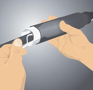 click & rip - click & heat - crimp & heat Jatkossarjat yksilankaisille johtimille, 1 kv Kylmäkutistejatkos - kylmäkutiste-eristeellä ja CUT10 liitospuristushylsyillä Jatkossarja muovieristetyille 4-