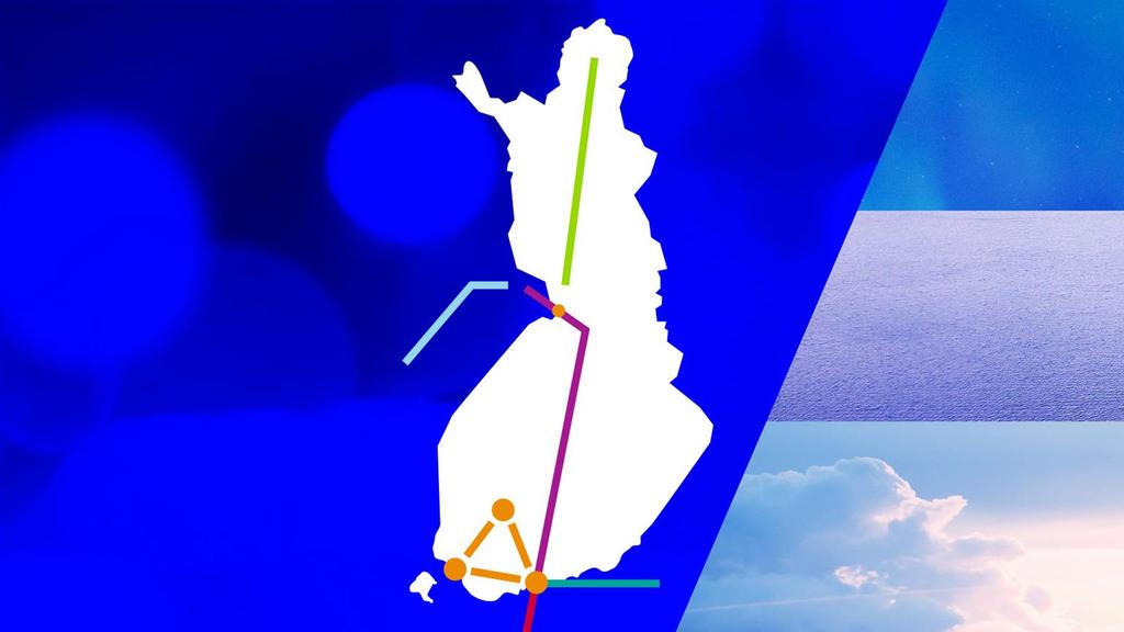 Suomesta datan, ihmisten ja tavaroiden liikkumisen solmukohta Tietoliikenneyhteydet Aasiaan Jäämerenrata ja arktiset yhteydet TEN-T ydinverkkokäytävän jatko Perämeren ympäri Kasvukeskusten väliset