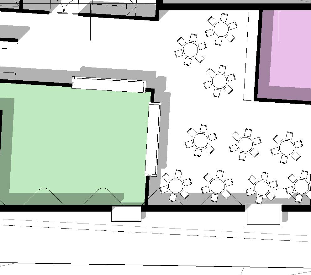 huolto 9,5 m² PSK PRSH 23,5 m² Keittiö 86,0 m² UVV katos Aula/käyt