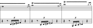 12 4 Kadenssit Kadenssin tarkoitus oli näyttää solistin virtuoosiset taidot. Usein kadenssit jopa improvisoitiin itse konsertissa.