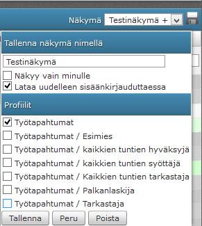 Listoille saa lisättyä sarakkeiksi osapuolen yhteyshenkilön puhelinnumerot. Kentät toimivat linkkeinä, joista voi soittaa suoraan mobiililaitteilla.