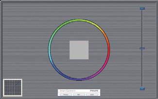3. Kuvan optimointi Ensimmäisen värin kalibrointisivu ECO (Virransäästö) -valikko Previous (Edellinen) -näppäin ei ole käytössä ennen toisen värin sivua.