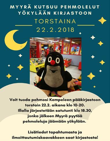 Tietotorin kirjastossa voi asioida omatoimisesti maanantai-iltaisin klo 17-20 nuorisotoimen nuorten vuoron aikana. Lainaaminen tapahtuu lainausautomaatilla, kirjaston henkilökuntaa ei ole paikalla.