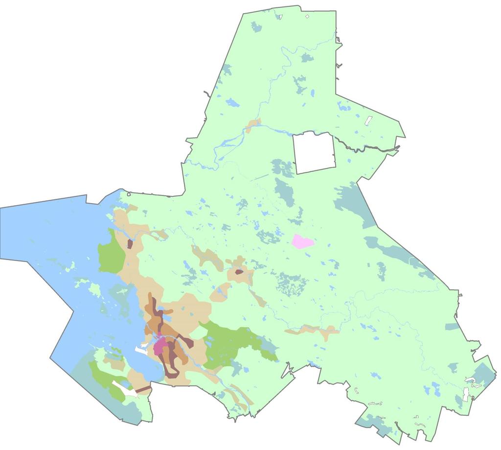 YLEISKAAVATILANNE Uuden Oulun yleiskaava, hyväksytty Vireillä