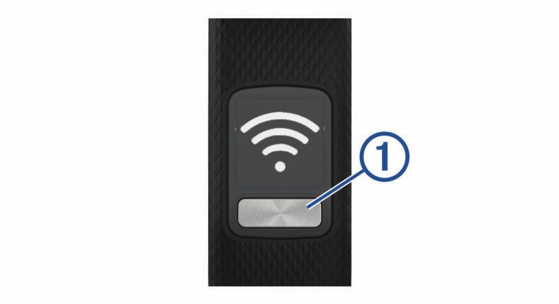 2 Synkronoi laite mobiililaitteeseen (Tietojen synkronointi Garmin Connect Mobile sovelluksella, sivu 1). Aika ja päiväys päivittyvät automaattisesti.