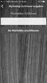 116 7. Sähköjärjestelmä Syötä MyHobby-koodi MyHobby-koodi Liitä MyHobbyyn Kuva 7 Poista MyHobby-koodi 9 Kuvaruudun yläosassa näytetään syötetty MyHobby-koodi (poistettu tässä kohtaa tietosuojasyistä).