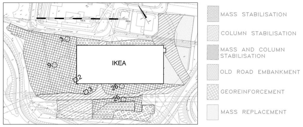 reinforcement area