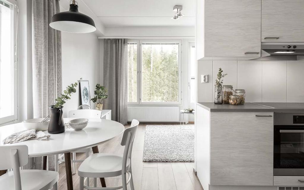 11 isustusteemat VALITE MIELEIEI IUTU ILMAN LIÄHINTAA! Voit valita uuden kotisi sisustusmateriaalit hintaan sisältyvistä vaihtoehdoista, joita voit yhdistellä mielesi mukaan.