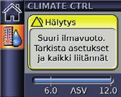 Hälytysten tarkasteleminen AutoSet CS-A -laitteeseen on asennettu hälytysmoduuli, joka seuraa jatkuvasti sekä hoitoa että laitteen tilannetta.