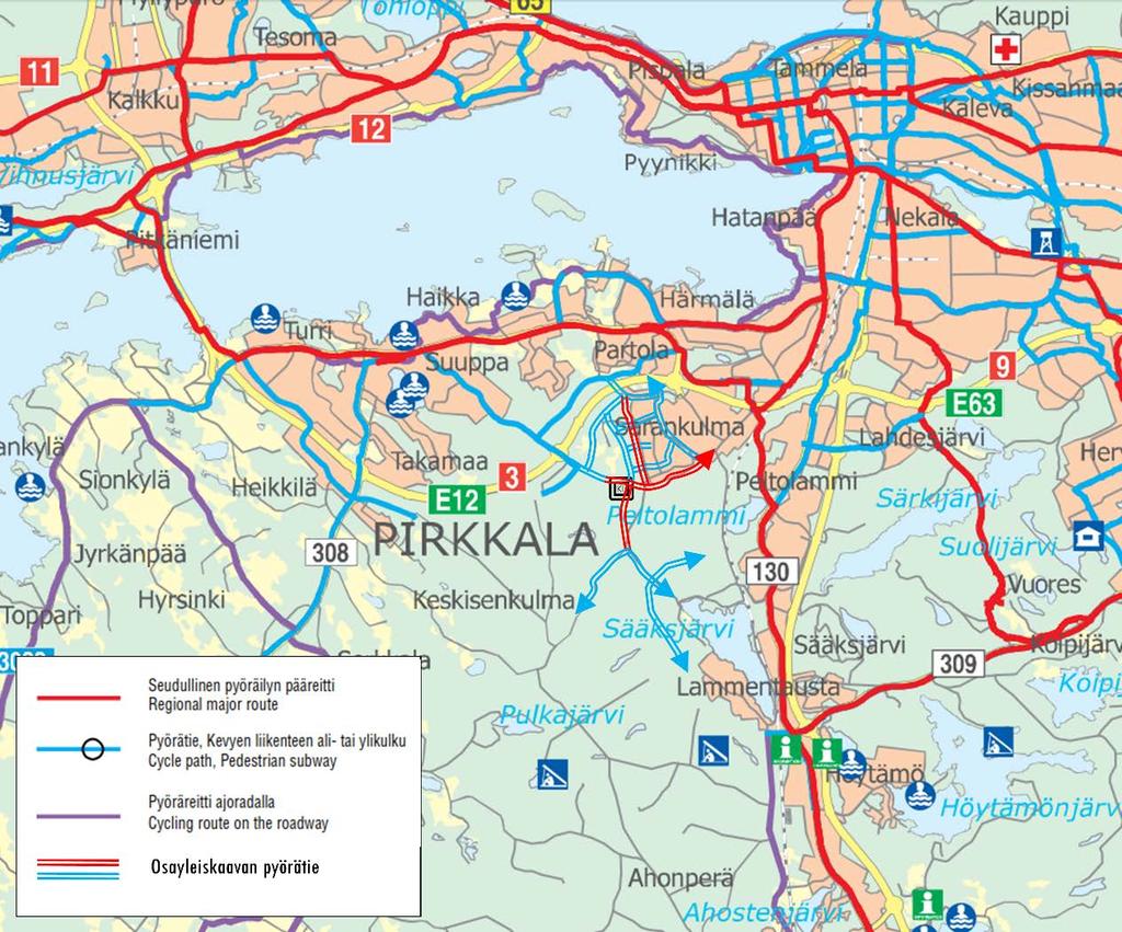 Kaakkois-Pirkkalan osayleiskaava 30.10.2017 39 (44) Kuva 29.