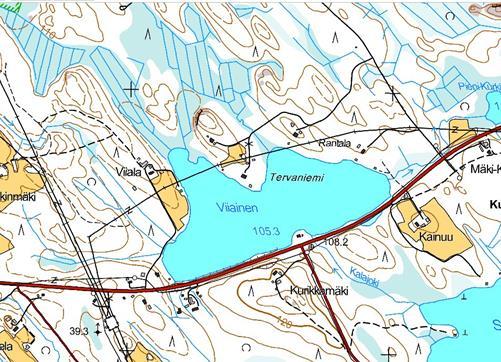 Kisalinna, 178-448-2-54 Viiasen suunnittelualue muodostuu tilasta: