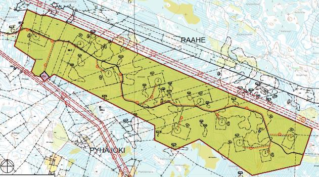 :ssä 58 ja kaava sain lainvoiman 7.10.2014. MRA:n 93 mukaan Pyhäjoen Keskustan osayleiskaava 2025 tuli voimaan julkisella kuulutuksella 8.10.2014. 3.