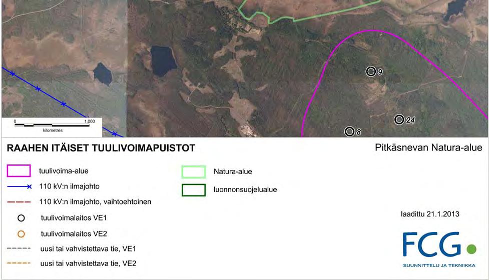 5 Arviointi Luontodirektiivin liitteen I luontotyypit Arviointi koskee Natura-luontotyyppejä keidassuot, aapasuot sekä lähteet ja lähdesuot.