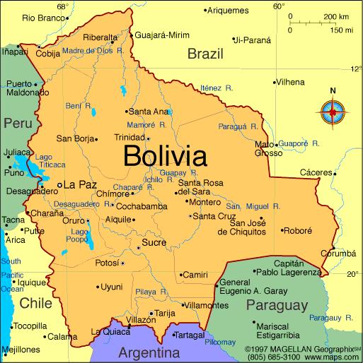 Bolivia? köyhä.