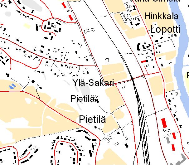 8.2009 Suunnittelualueen sijainti Maanmittauslaitos MML/VIR/KESU/006/08 JÄMSÄN