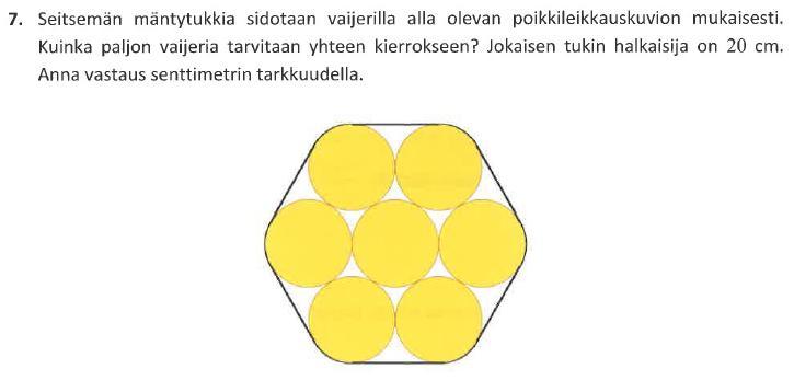 23 ja kaniineja 12. Tehtävä 7.