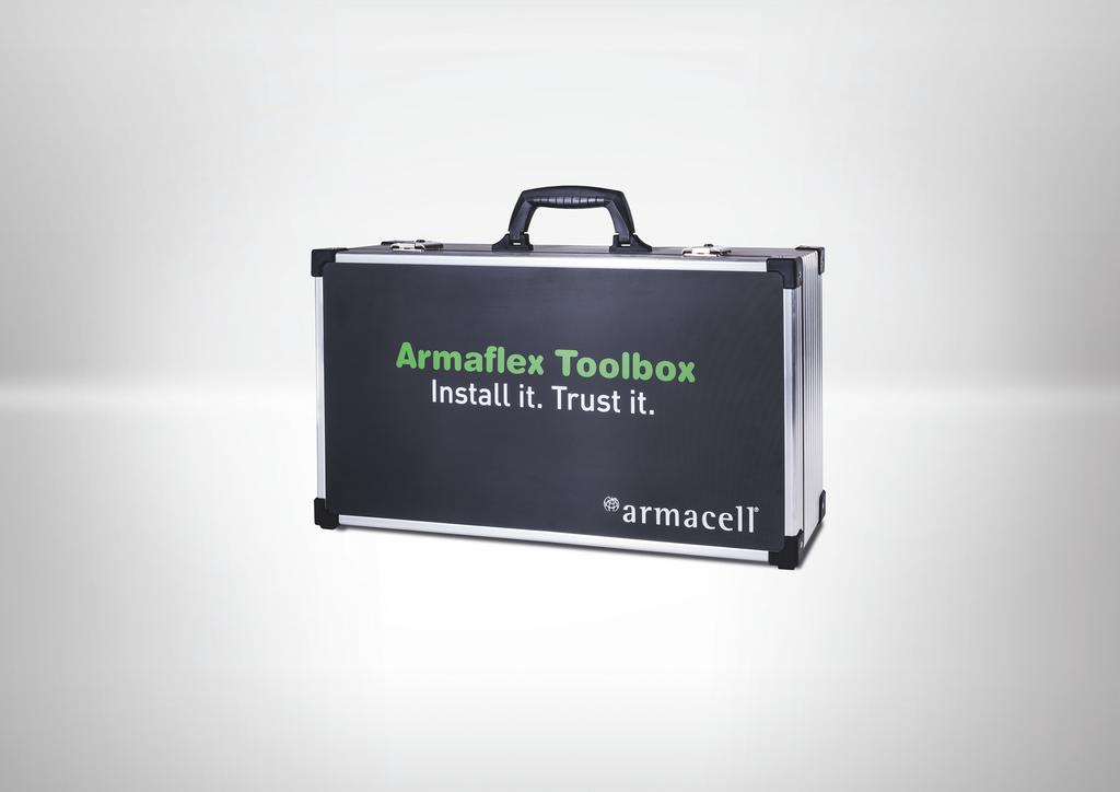 Armaflex Toolbox - työkalut ammattilaisille! Ammattimies pystyy estämään kondenssin tiivistymista ja pienentää energiahäviöitä, ei vain laadukas eriste ole ratkaiseva, mutta myös asennus.