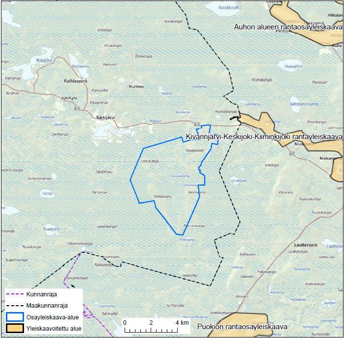 4.7 Kainuun tuulivoimamaakuntakaava Kainuun tuulivoimamaakuntakaavan on maakuntavaltuusto hyväksynyt 20.11.2015. Kaava on ympäristöministeriössä vahvistettavana.