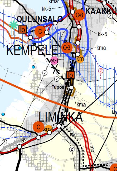 FCG SUUNNITTELU JA TEKNIIKKA OY Loppuraportti 51 (82) Pohjois-Pohjanmaan 3.