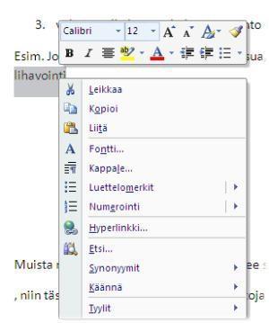 1.3 Wordin ikkunan koon muuttaminen näytöllä Wordin ikkunan kokoa voi muuttaa oikeassa yläkulmassa olevista painikkeista. 4 2. WORD2007 TYÖPÖYDÄN ESITTELY Kaikissa ohjelmissa on näytön yläreunassa ns.