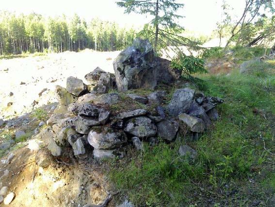Kiimassuon laidalla, hankealueen keskellä, mittauksia on suoritettu tammikuun 2011 alusta alkaen.