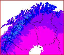 Nykypäivä 2050 2070 RCP 4.5 RCP 4.5 <5.0 C 5.0-10.0 10.0-12.0 12.0-14.0 >14.